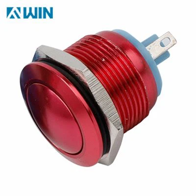 สวิตช์โลหะสีแดง